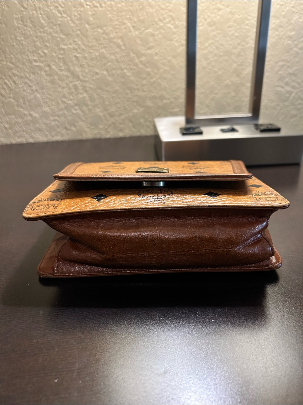 MCM Cognac Monogram Crossbody 💫 - Picture 6 of 16